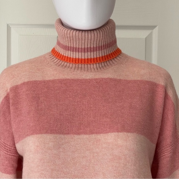 J.Crew Striped turtleneck sweater in Supersoft yarn - Picture 7 of 10